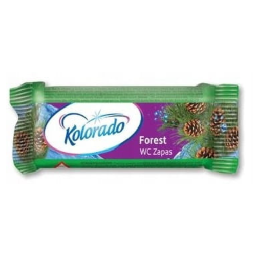 Kostka do WC KOLORADO zapas Leśny 40g