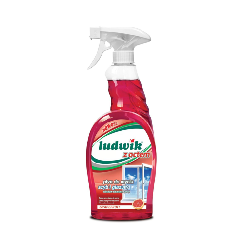 LUDWIK  płyn do mycia szyb i glazury Grapefruit 600ml