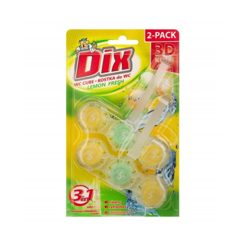 Zawieszka do WC DIX 3D Kulki Lemon 2-pack