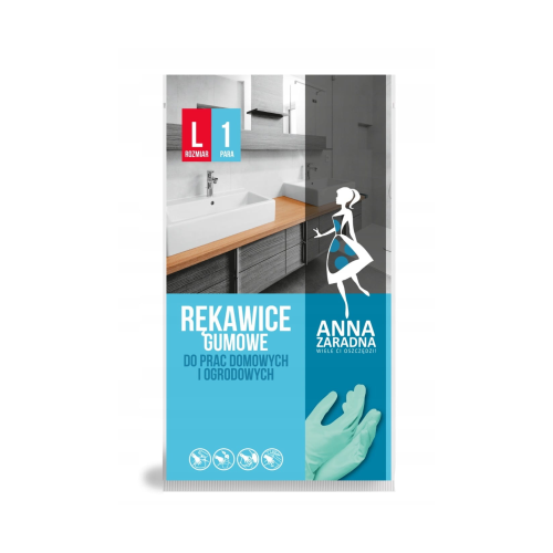 Rękawice gumowe ANNA ZARADNA  L
