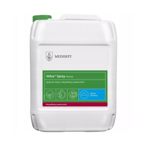 Płyn do dezynfekcji powierzchni Velox Spray 5l Neutral