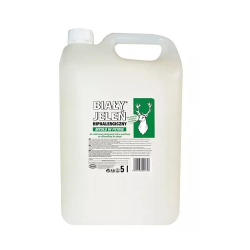 Biały Jeleń mydło mydło hipoalergiczne 5l