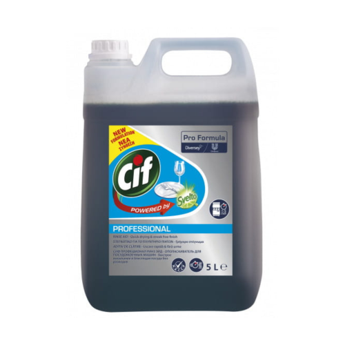 Płyn nabłyszczający do zmywarek Cif Pro Formula Rinse Aid 5L W4072  101104702