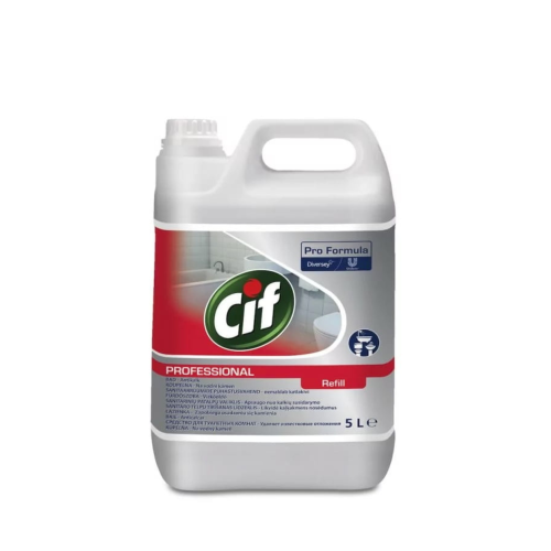 Płyn do łazienki Cif Prof. Washroom 2 in 1 5L