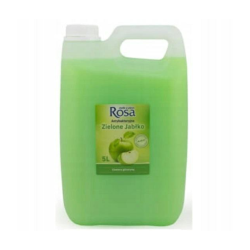 Mydło w płynie Rosa zielone jabłko 5l.