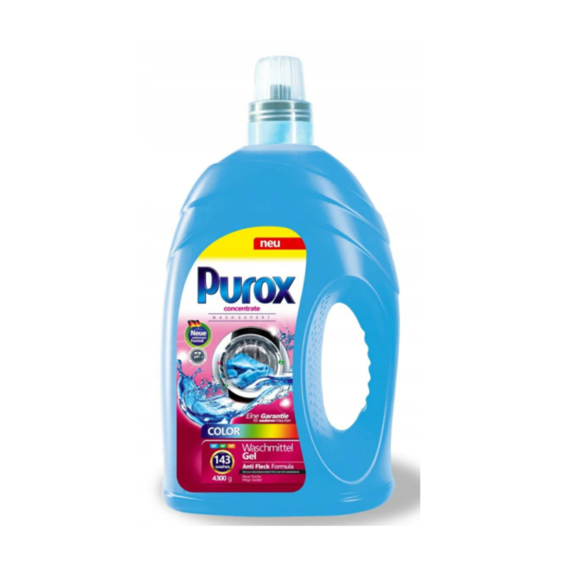 Purox żel do prania color pojemność 4,3L.png