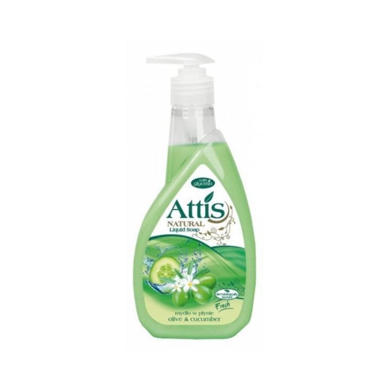 Attis mydło w płynie mleko i miód 400 ml4.jpg