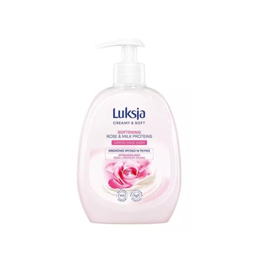Mydło w płynie Luksja róża i proteiny mleka 500 ml