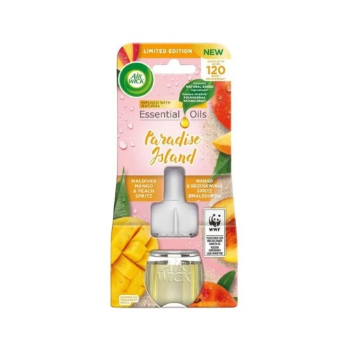 Elektyczny wkład AIR WICK 19 ml Mango i brzoskwinia spiritz z Malediwów