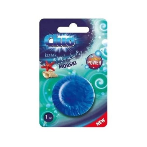 Krążek do spłuczki Cluo WC niebieski