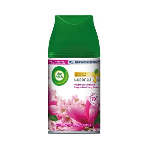 Wkład do odświeżacza automatycznego AIR WICK Magnolia i Kwiat Wiśni wkład 250ml