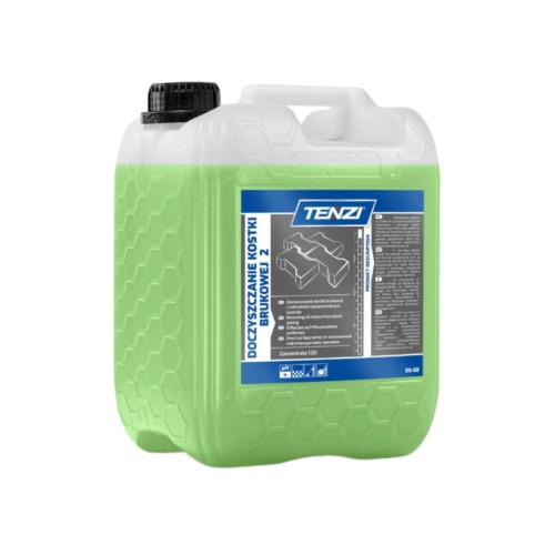 Płyn do mycia kostki brukowej, płyt betonowych, tarasów TENZI Doczyszczanie kostki brukowej 2 5L
