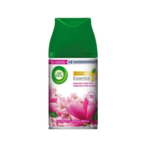 Wkład do odświeżacza automatycznego AIR WICK Freshmatic magnolia i kwiat wiśni 250ml
