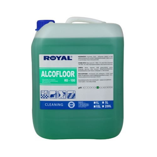 Royal Alcofloor RO-100 alkoholowy środek do pielęgnacji podłóg i powierzchni sportowych 5 L