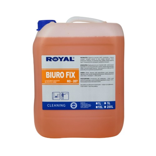 Royal Biuro Fix RO-207 kwiatowy środek do czyszczenia mebli i tworzyw sztucznych 5 L