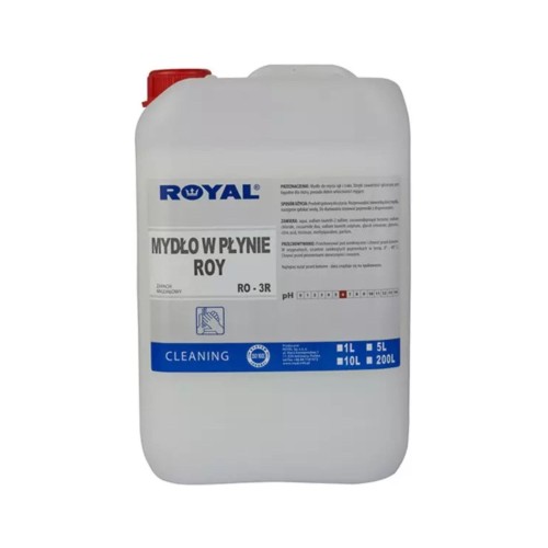 Royal ROY RO-3R białe antybakteryjne mydło do mycia rąk 5 L