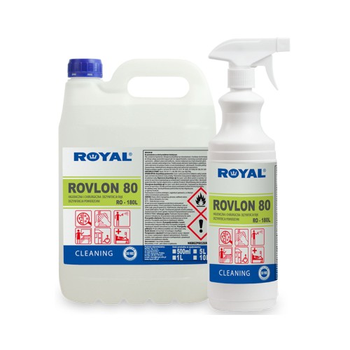 Royal Rovlon 80 RO-180L chirurgiczna dezynfekcja rąk i powierzchni 5 L