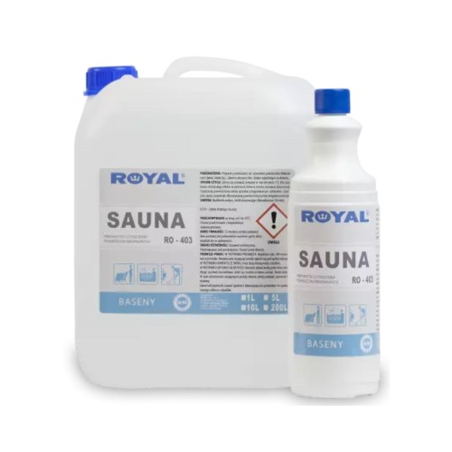 Royal Sauna RO-403 płyn do mycia drewna w saunie i basenie 1 L
