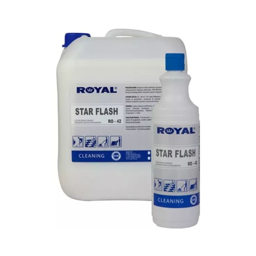 Royal Star Flash RO-42 mycie i impregnacja oraz nabłyszczanie podłóg 5 L