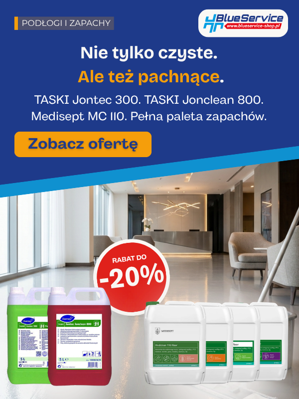 pachnące podłogi Blue Service