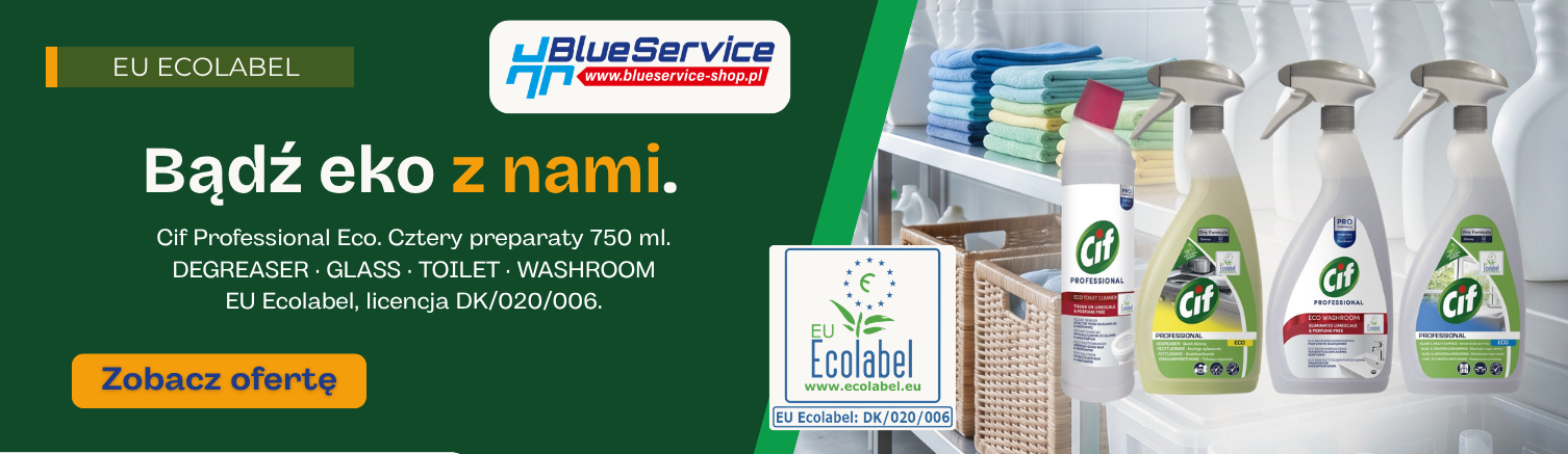 Eco label Blue Service