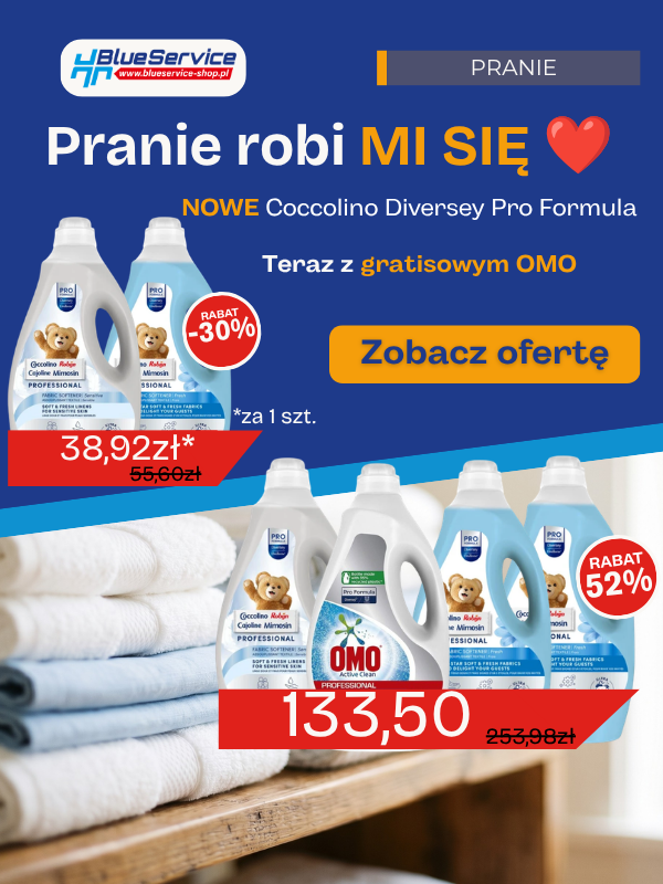 Coccolino do -52% Blue Service