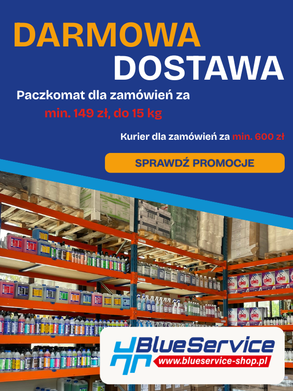 Darmowa dostawa od 149 zł Blue Service
