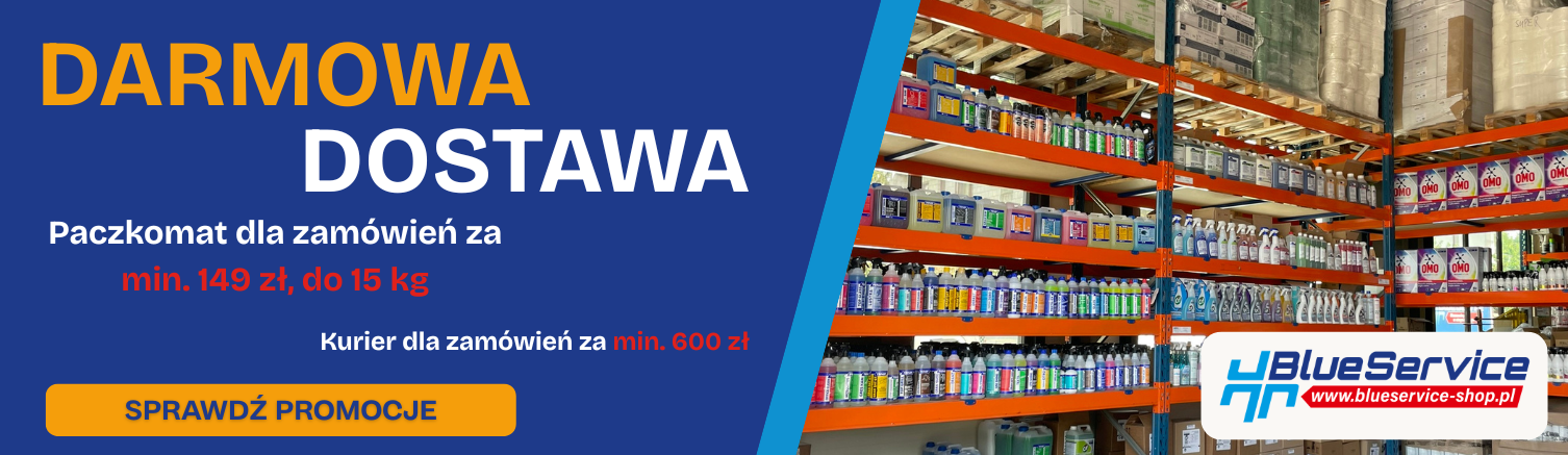 Darmowa dostawa dla zamówień za minimum 149 zł Blue Service