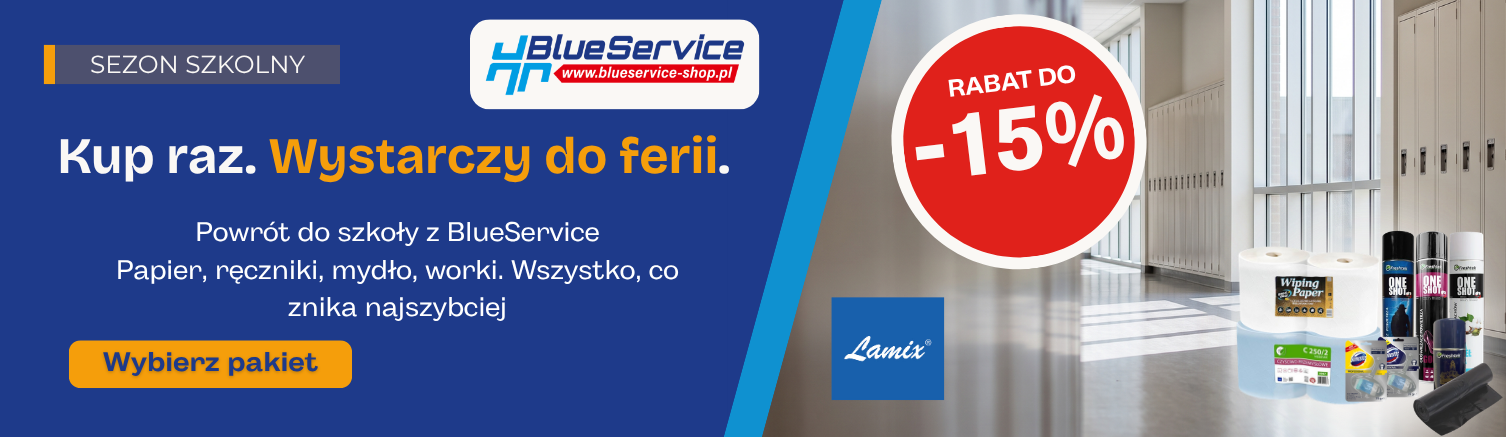 Back to school Blue Service