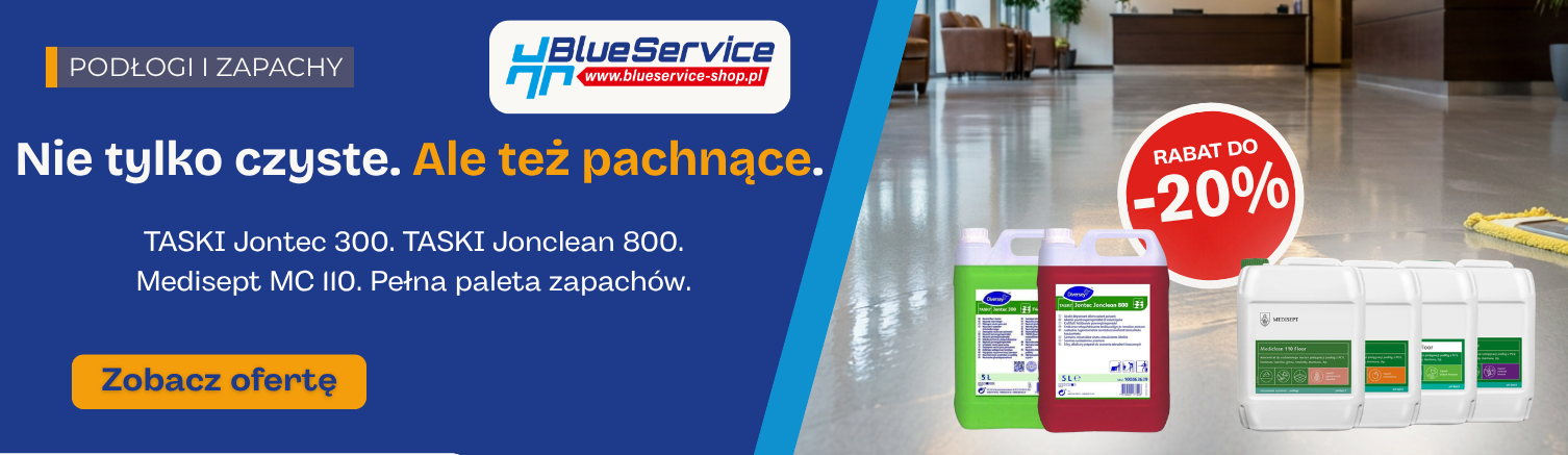 Pachnące podłogi Blue Service