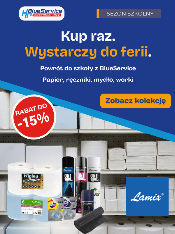 Back to school Blue Service
