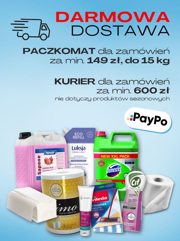 Darmowa dostawa od 149 zł Blue Service