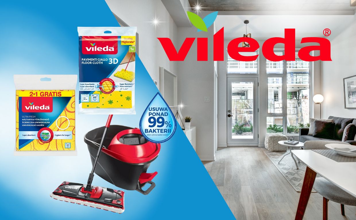 Produkty marki Vileda - poznaj specjalistów do zadań specjalnych