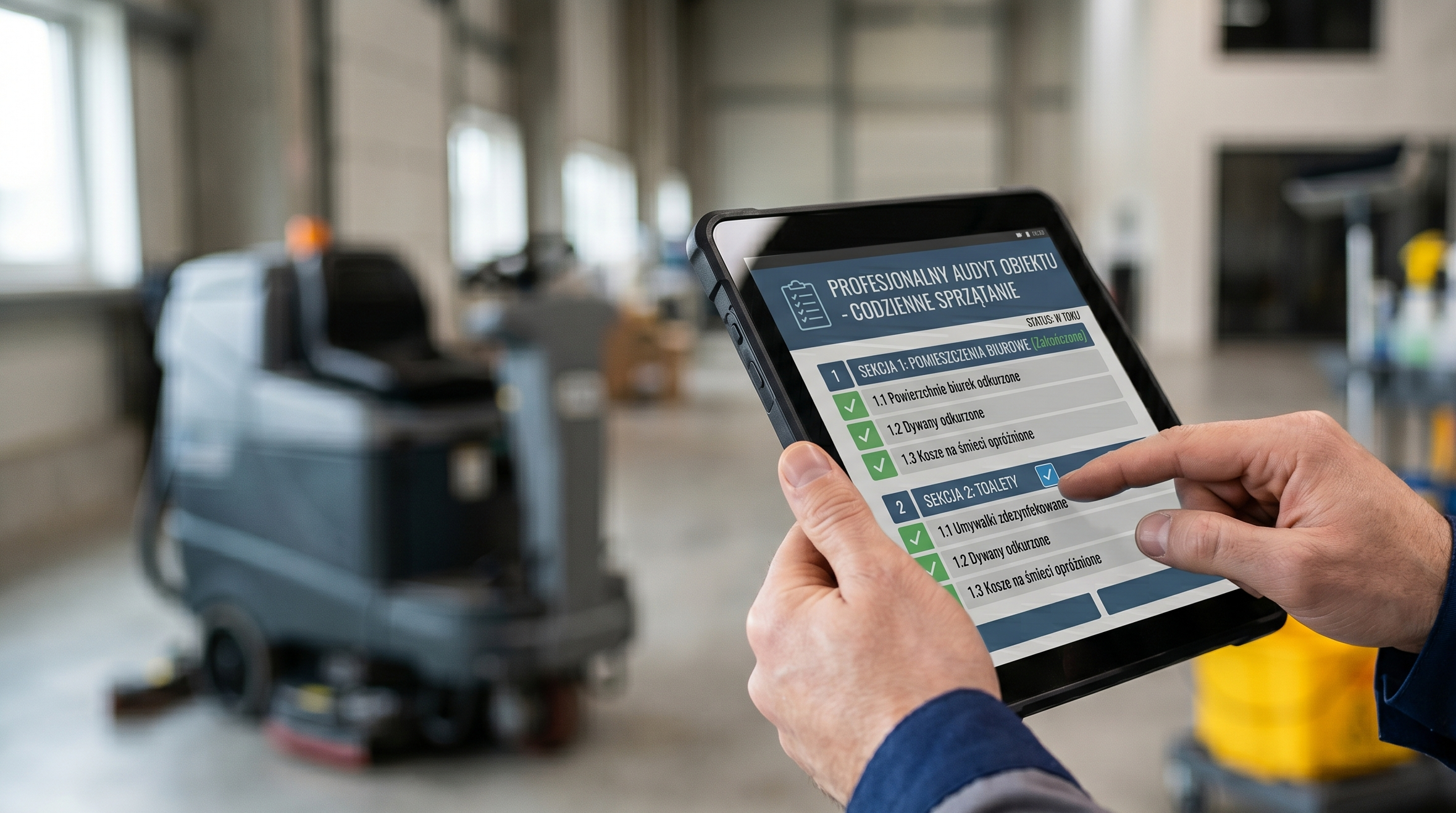 Audyt obiektu cleaningowego — kompletny checklist 25 punktów dla firm sprzątających i zarządców nieruchomości